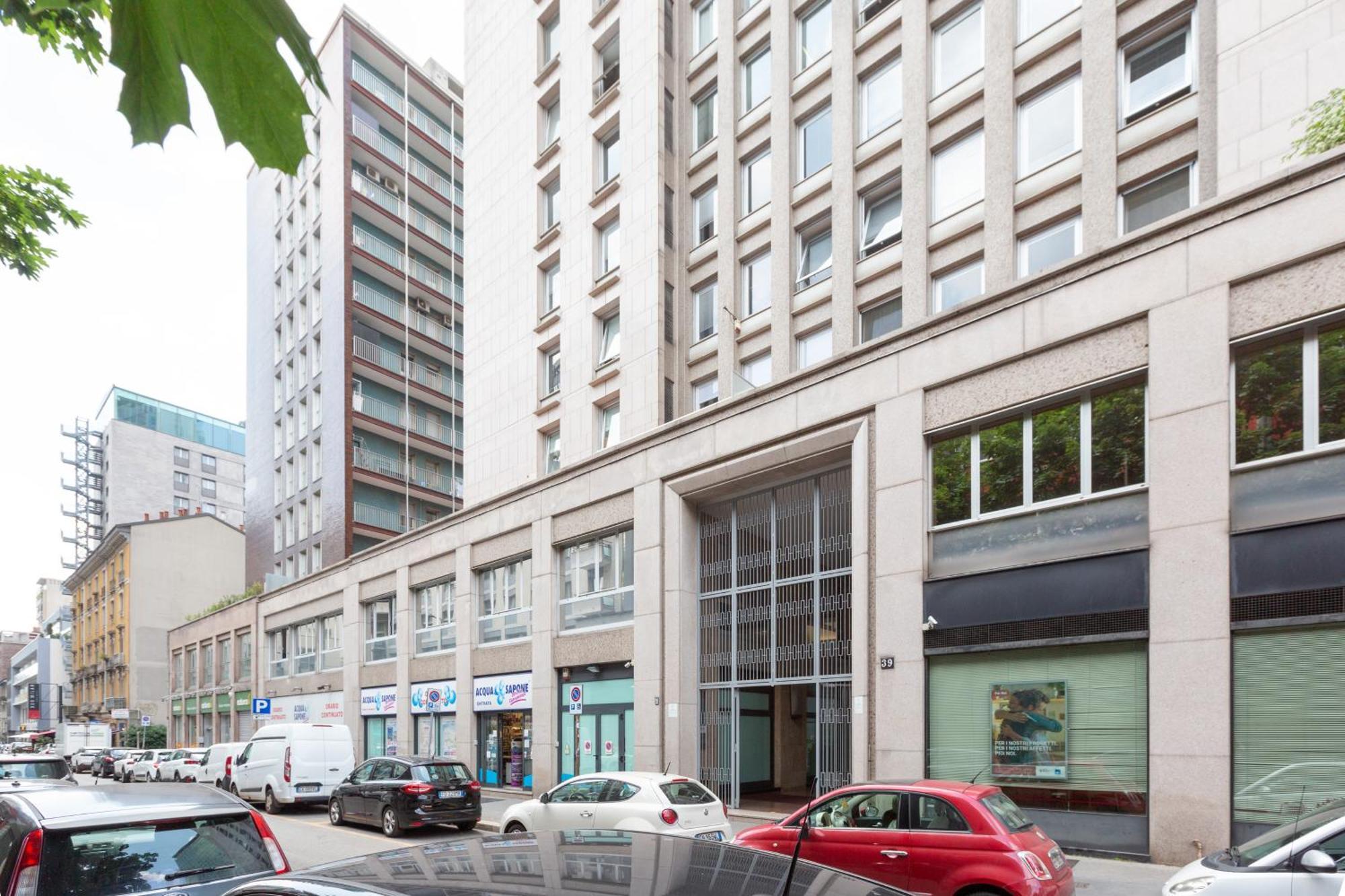 ミラノPorta Nuova Bright And Stylish Flatアパートメント エクステリア 写真